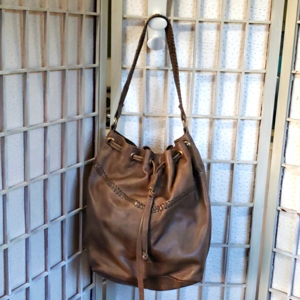 Day & Mood brown hobo shoulder bag